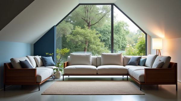 Comment concevoir un meuble d'angle sous pente pour optimiser votre espace