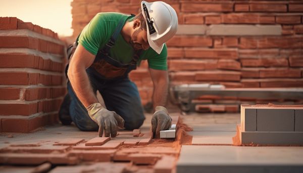 Réaliser une arase de muret pour un mur bien nivelé