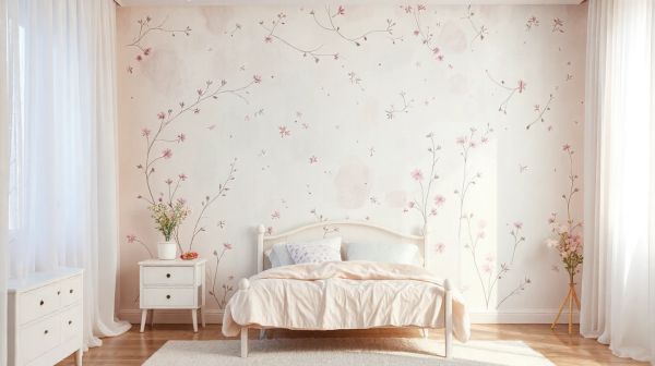 Top idées de papier peint pour une chambre de fille féérique
